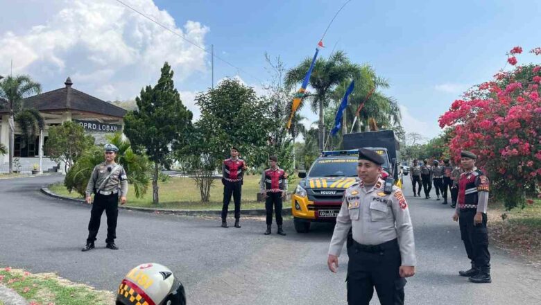 Polres Lombok Barat Perkuat Pengamanan Objek Vital Lewat Patroli Skala Besar