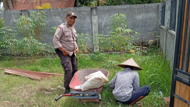 Polsek Labuapi Perkuat Program Ketahanan Pangan di Desa Merembu, Lombok Barat