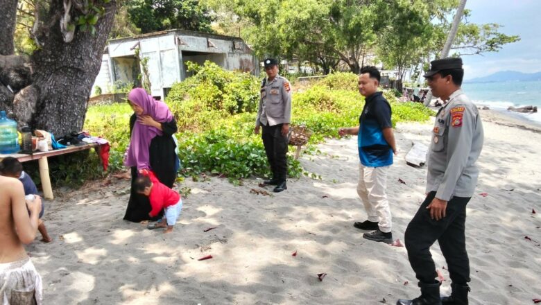 Polsek Batulayar Tingkatkan Patroli Preventif di Pantai Senggigi Lombok Barat