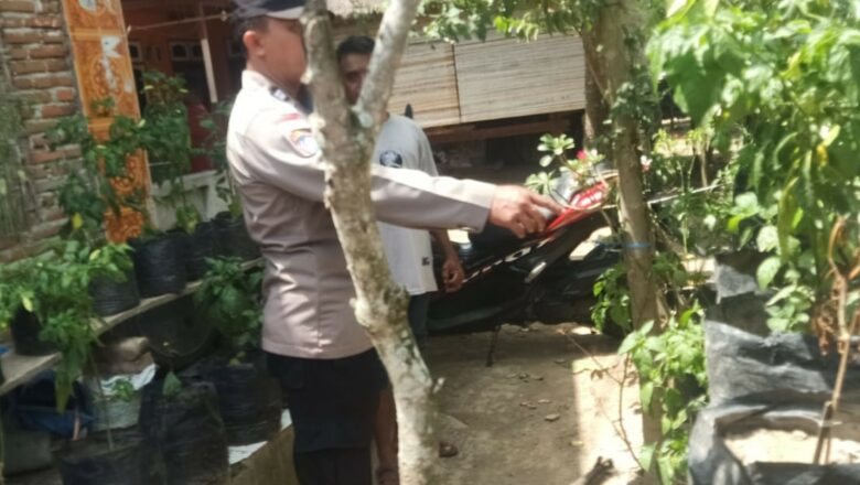 Kapolsek Sekotong Apresiasi Pemanfaatan Pekarangan Pangan di Desa Taman Baru