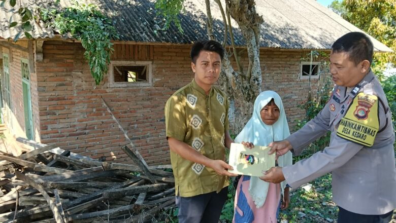 Kapolres Lombok Barat Peduli, Salurkan Bantuan ke Musholla dan Anak Yatim di Sekotong