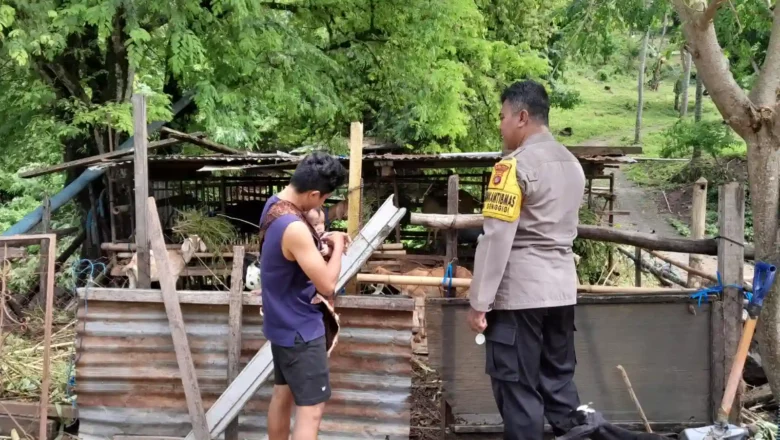 Polsek Batulayar Ajak Warga Dusun Loco Wujudkan Kemandirian Pangan Melalui Pertanian Pekarangan