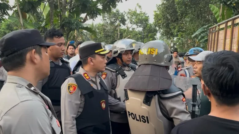 Aksi Spontan Warga Bonjeruk di Lembar, Polisi Bertindak Cepat