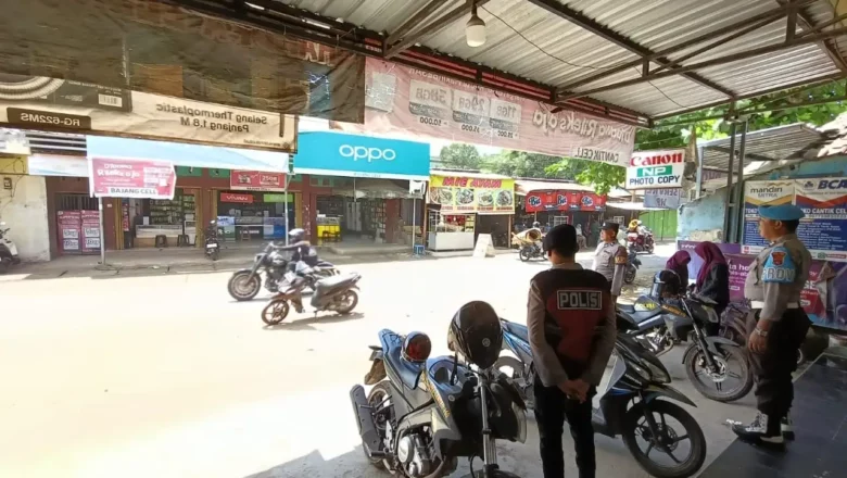Antisipasi 3C, Polsek Sekotong Perketat Patroli di Pusat Ekonomi