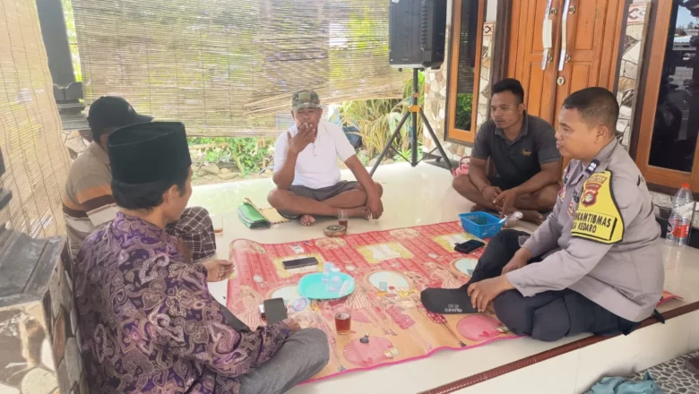 Warga Kedaro Didorong Bangun Kemandirian Pangan Bersama Polri