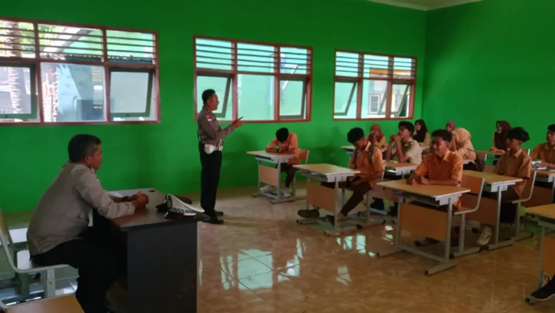 Polsek Sekotong Bangun Karakter Pelajar Lewat Edukasi Antibullying
