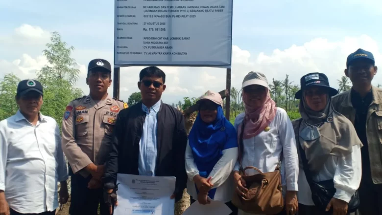 Sinergi Bhabinkamtibmas dan Pemda Lobar Wujudkan Ketahanan Pangan Desa