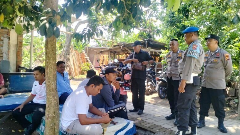 Warga Nyiur Lembang Dilibatkan dalam Patroli KRYD Polsek Lembar
