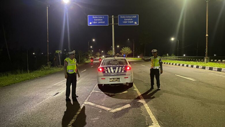 Polres Lombok Barat Cegah Balap Liar Lewat Patroli Malam