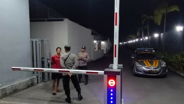 Cegah 3C, Polsek Labuapi Sisir Titik Rawan di Lombok Barat