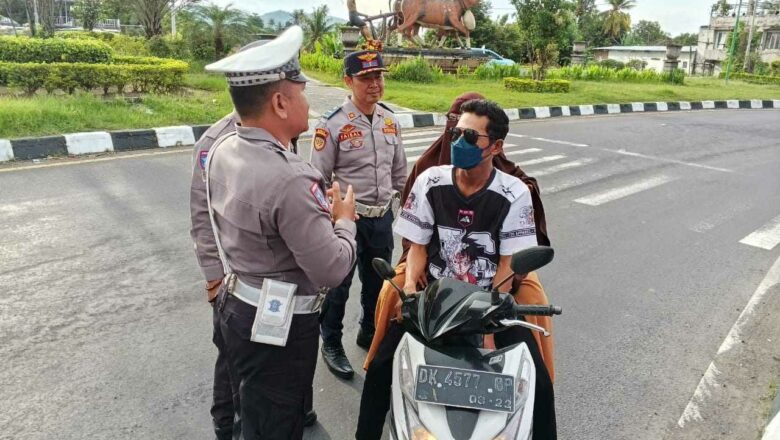 Cek Kelengkapan! Operasi Zebra Rinjani Intensif di Lombok Barat