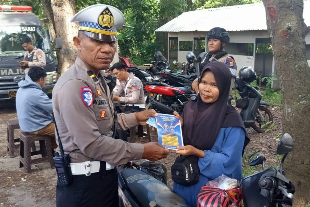 Bukan Hanya Tilang, Ini Fokus Operasi Zebra Rinjani di Lombok Barat