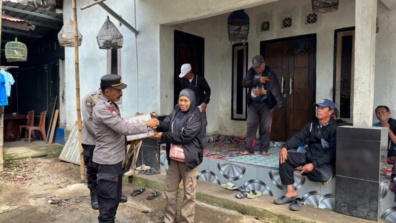 Sentuhan Humanis Polri: Nutrisi Mantap bagi Tukang Ojek di Lombok Barat