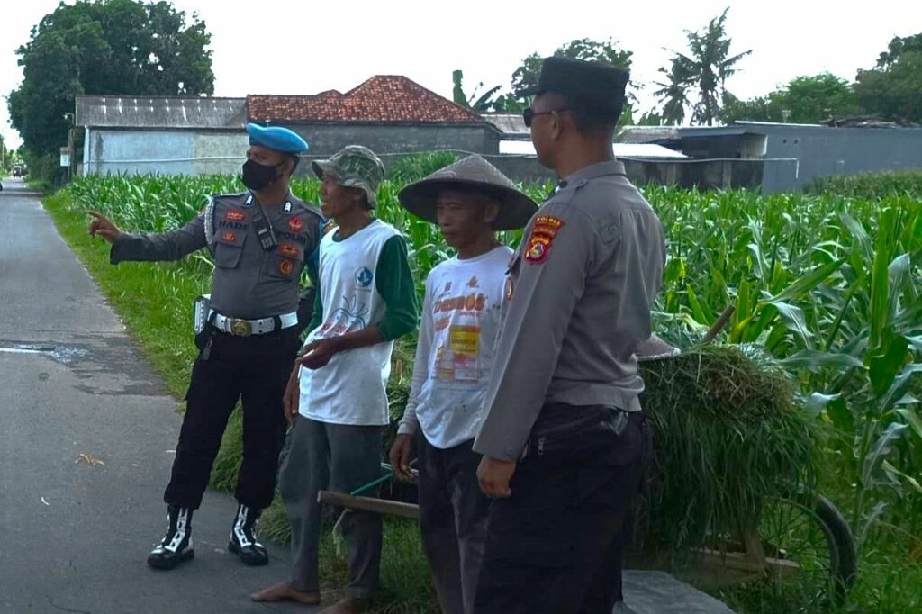 Polsek Lembar Gelar Patroli KRYD, Warga Dusun Broro Merasa Aman