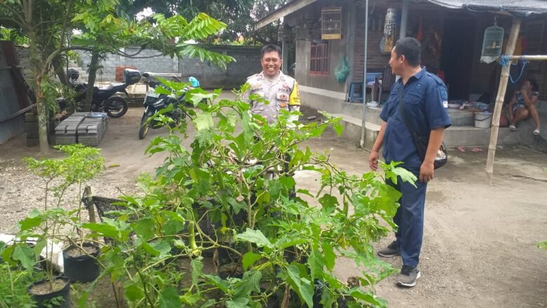 Lumbung Hidup Keluarga: Polsek Kuripan Motivasi Warga Manfaatkan Pekarangan