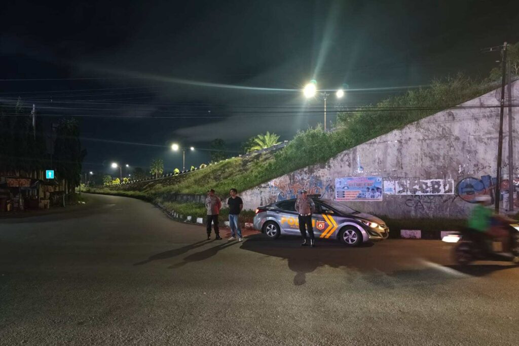 Patroli KRYD Polsek Kediri Amankan Jalur Bypass BIL dari Begal dan Kriminalitas