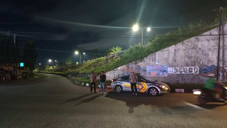 Jamin Kamtibmas, Polsek Kediri Sisir Bypass BIL I-II Cegah Begal dan Balap Liar