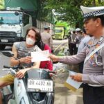 Operasi Zebra Rinjani 2025: Polres Lobar Edukasi Pengendara di Simpang Segenter