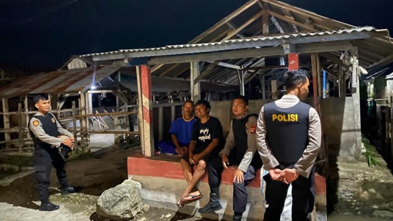 Jaga Kamtibmas, Samapta Polres Lobar Sasar Perumahan Malam Hari