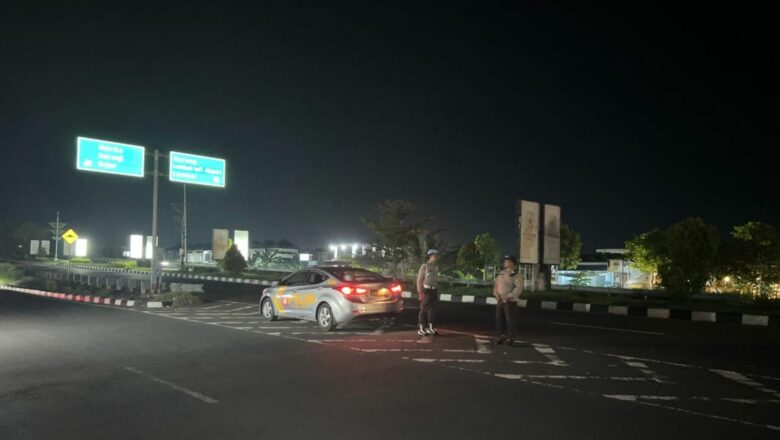 Cegah Kriminalitas Malam, Polsek Labuapi Sisir Perumahan