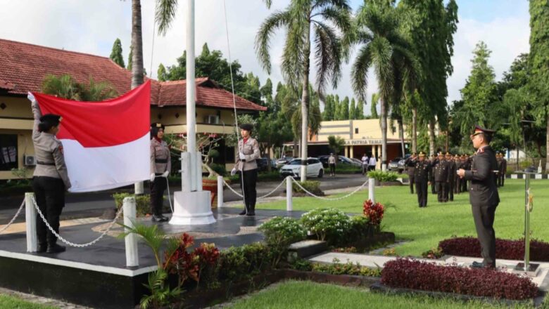 Polres Lombok Barat Gelar Upacara Hari Ibu ke-97