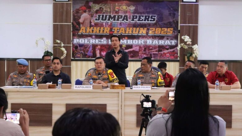 Polres Lombok Barat Ungkap Penurunan Kasus Curanmor 78%