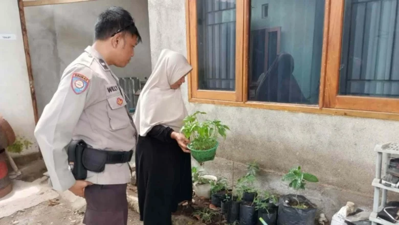 Ketahanan Pangan: Langkah Nyata Polres Lombok Barat di Desa Meninting