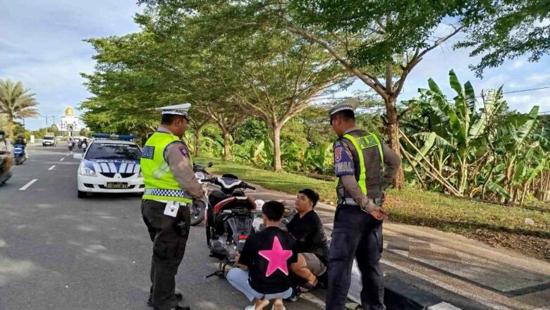 Polisi Perketat Pengawasan Jalur Bypass BIL Lombok Barat