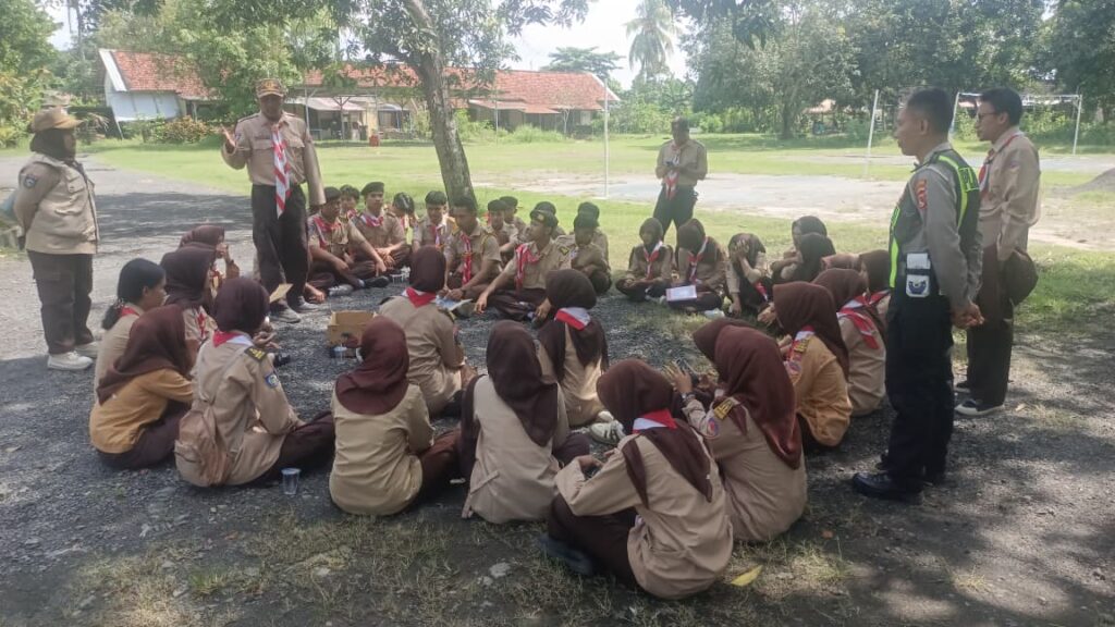 Polres Lombok Barat, Satlantas Polres Lobar, Saka Bhayangkara, Tertib Lalu Lintas, Pramuka NTB, Kamseltibcarlantas, Polsek Gerung