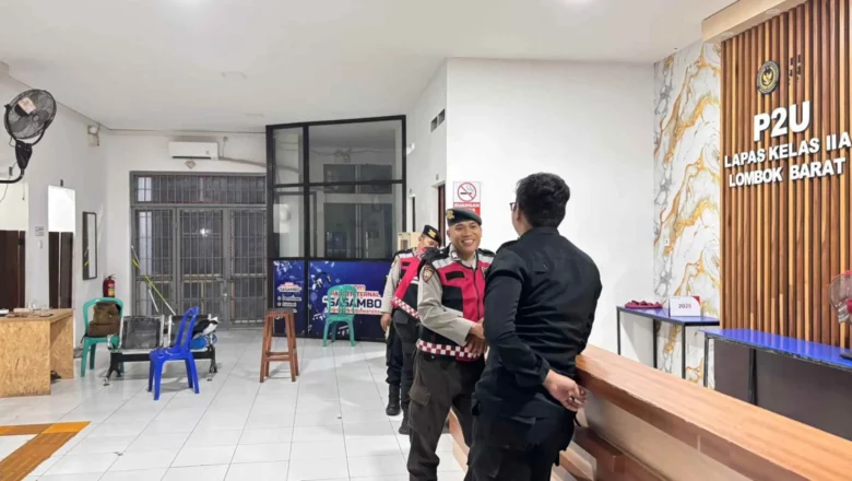 Polres Lombok Barat Gelar Patroli Dialogis di Lapas dan Pemukiman