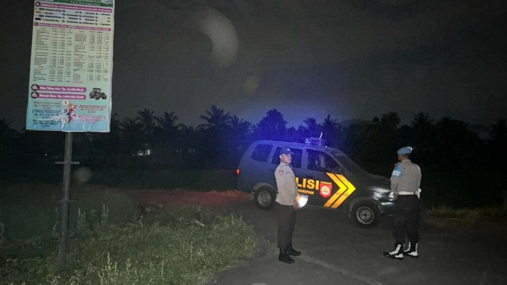 Polsek Kuripan Antisipasi Balap Liar dan 3C di Jalan Bil I