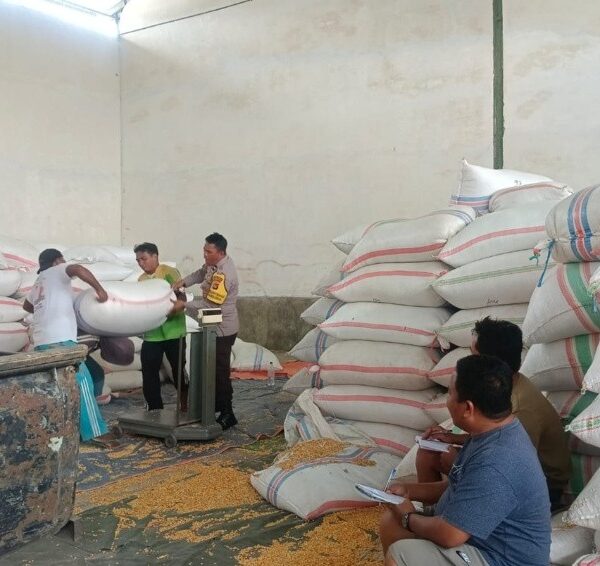 Bhabinkamtibmas Kawal Produktivitas Petani di Mendagi