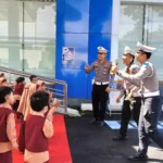 Program Polsanak Polres Lombok Barat: Tanamkan Disiplin Lantas Sejak Dini