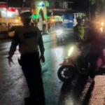 Cegah Balap Liar, Satlantas Polres Lombok Barat Patroli Skala Besar