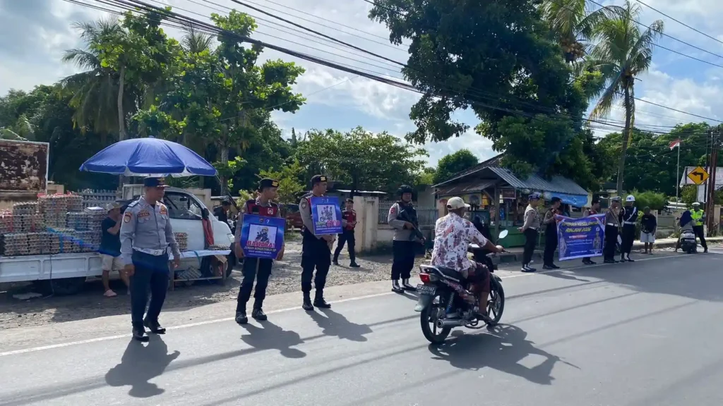 Polres Lobar Intensifkan Ops Keselamatan Rinjani 2026 di Kecamatan Kediri