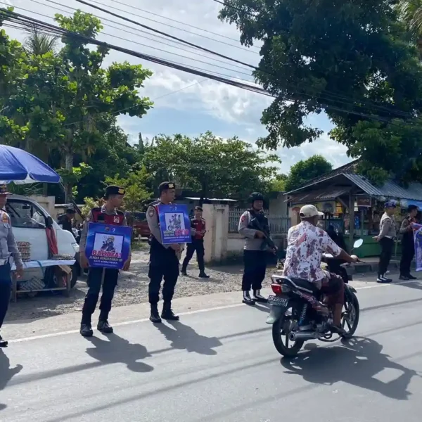 Polres Lobar Intensifkan Ops Keselamatan Rinjani 2026 di Kecamatan Kediri
