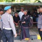 Polsek Kawasan Pelabuhan Lembar Gelar Patroli Dialogis Jaga Kondusivitas