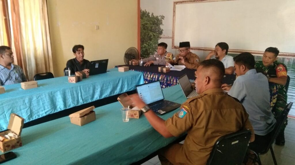 Polsek Batulayar Kawal Pembentukan Panitia Dapur MBG Meninting