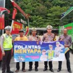 Operasi Keselamatan Rinjani 2026: Satlantas Lobar Ramp Check Bus AKAP