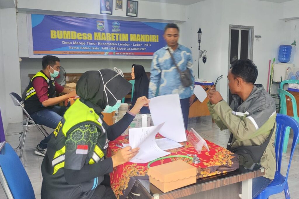 237 Warga Mareje Timur Lembar Dapatkan Pengobatan Gratis Polri