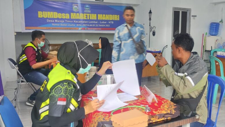 237 Warga Mareje Timur Lembar Dapatkan Pengobatan Gratis Polri