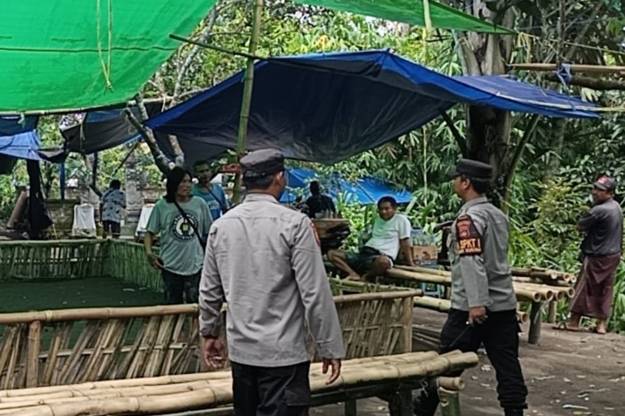 Respons Cepat Laporan 110, Polsek Kuripan Gerebek Lokasi Sabung Ayam
