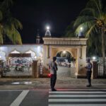 Tarawih Aman, Polsek Lembar Atur Lalu Lintas Masjid
