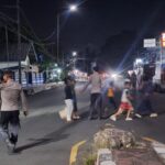 Lalu Lintas Lancar, Polsek Gerung Kawal Salat Tarawih